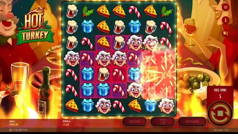 Hot Turkey slot screenshot 4