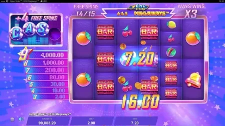 Hyper Strike Cash Megaways slot screenshot 6