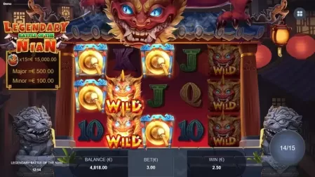 Legendary Battle of the Nian slot screenshot 5