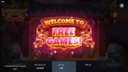 Legendary Battle of the Nian slot screenshot 4