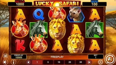 Lucky Safari Hold And Win slot screenshot 1
