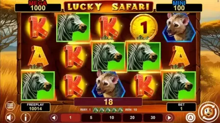 Lucky Safari Hold And Win slot screenshot 3