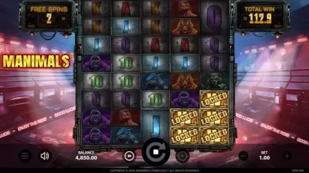 Manimals slot screenshot 4