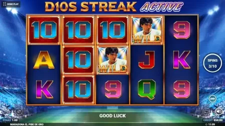 Maradona El Pibe De Oro slot screenshot 5