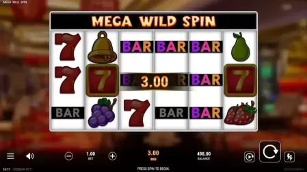 Mega Wild Spin slot screenshot 3