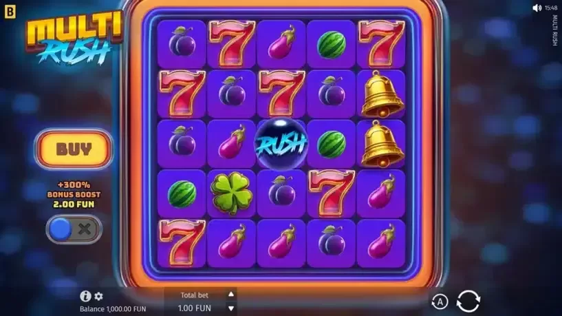 Multi Rush slot screenshot 