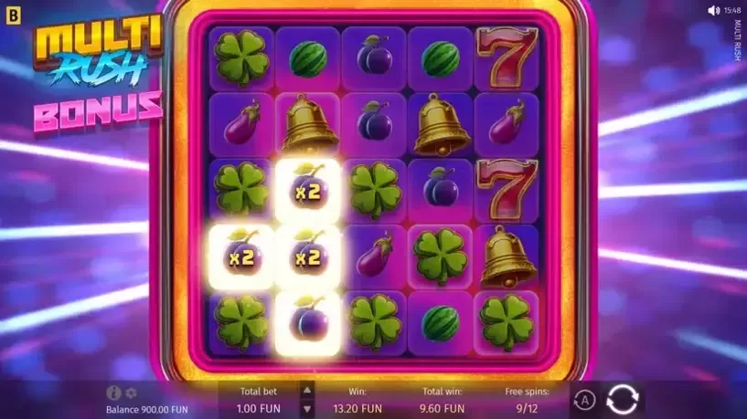 Multi Rush slot screenshot 