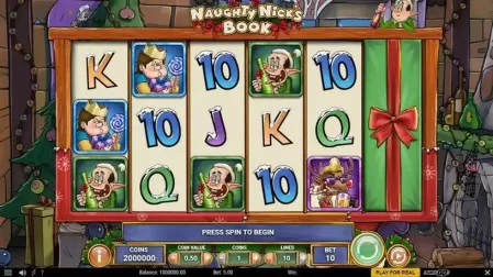 Naughty Nick's Book slot screenshot 1