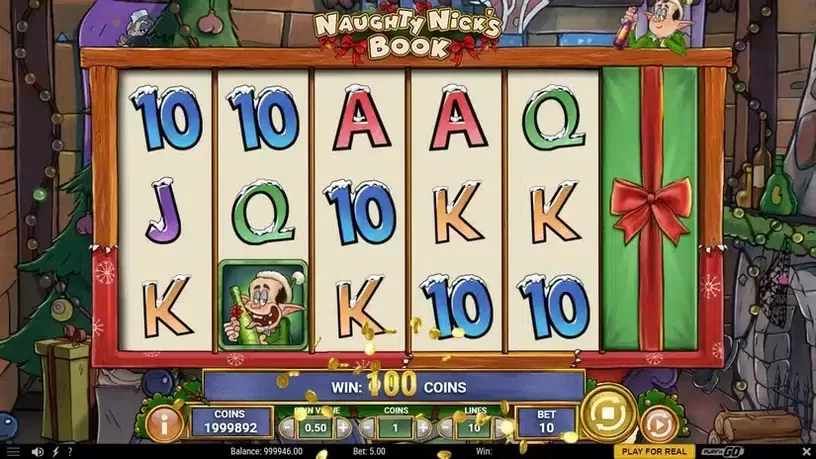 Naughty Nick's Book slot screenshot 2