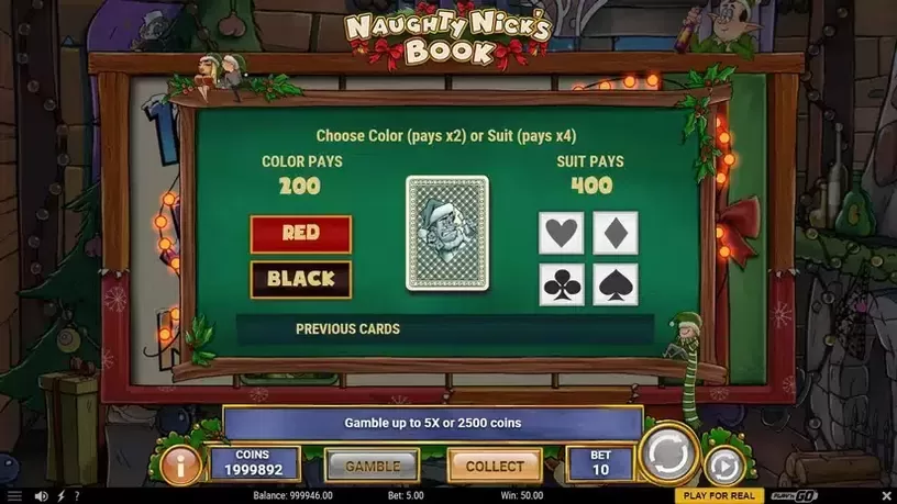 Naughty Nick's Book slot screenshot 3