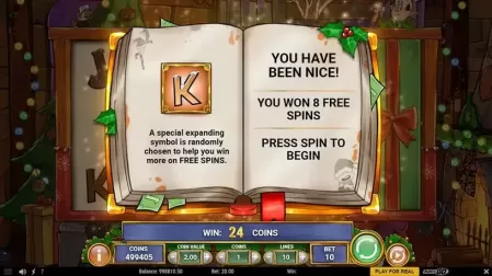 Naughty Nick's Book slot screenshot 4