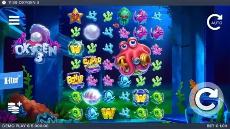 Oxygen 3 slot screenshot 1
