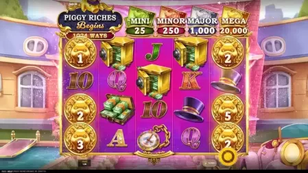 Piggy Riches Begins slot screenshot 1
