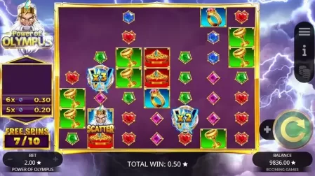 Power of Olympus slot screenshot 4