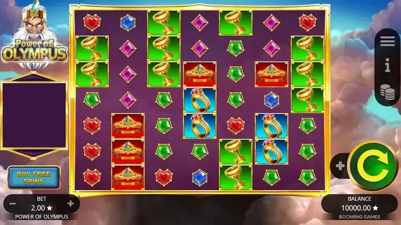 Power of Olympus slot screenshot 
