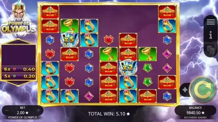 Power of Olympus slot screenshot 5