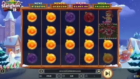 Sleighin' it slot screenshot 3