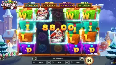 Sleighin' it slot screenshot 5