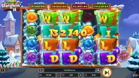 Sleighin' it slot screenshot 6