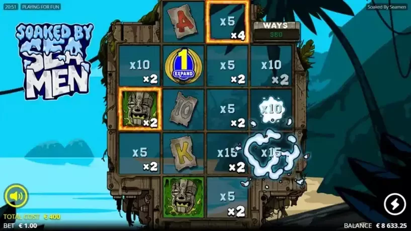 Soaked by Seamen slot screenshot 