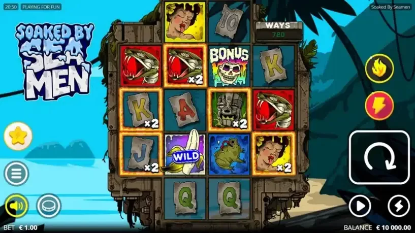 Soaked by Seamen slot screenshot 