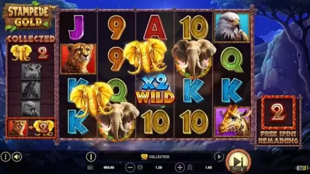 Stampede Gold slot screenshot 4