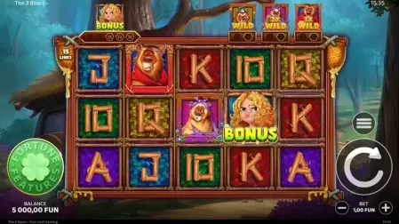 The 3 Bears slot screenshot 1