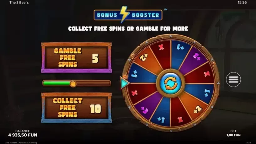 The 3 Bears slot screenshot 4