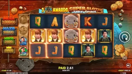 The Goonies Hey You Guys slot screenshot 5