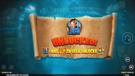 The Goonies Hey You Guys slot screenshot 3
