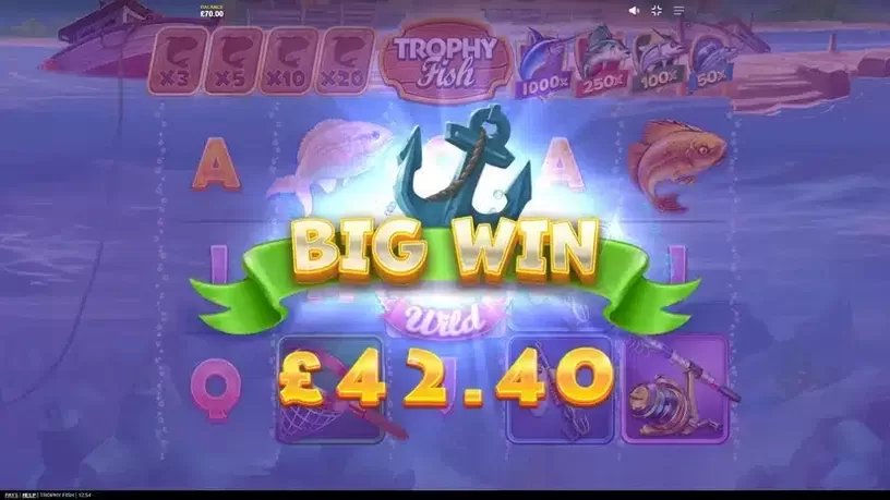 Trophy Fish slot screenshot 5