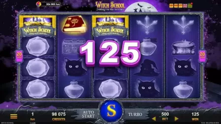 Witch School slot screenshot 2