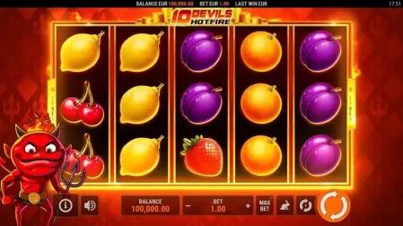 10 Devils Hotfire slot screenshot 1