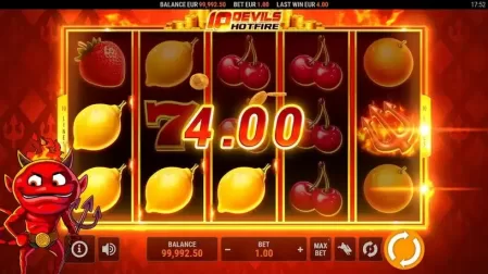 10 Devils Hotfire slot screenshot 3