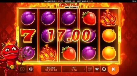 10 Devils Hotfire slot screenshot 5