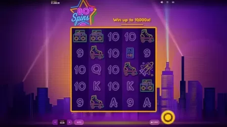 80s Spins slot screenshot 1