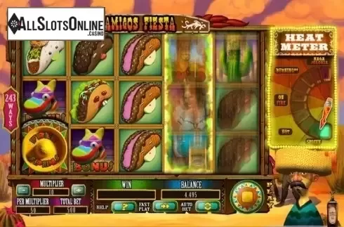 Screen 4. Amigos Fiesta from Spinomenal