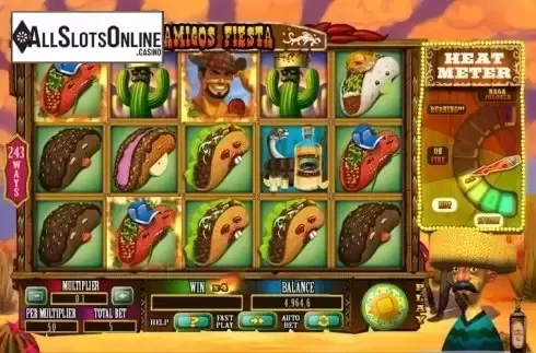 Screen 7. Amigos Fiesta from Spinomenal