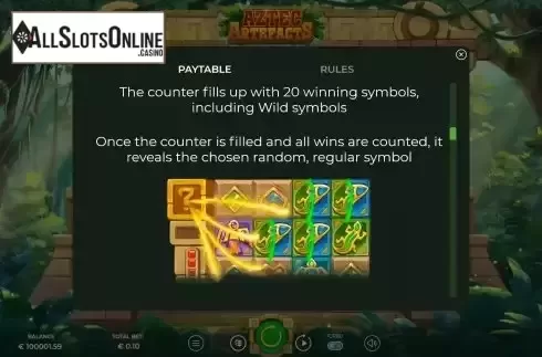 Mystical Bonus screen 2