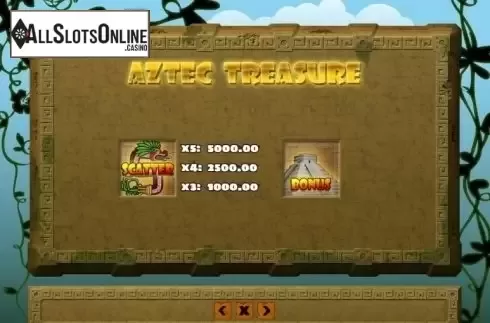 Scatter & Bonus. Aztec Treasure (PlayPearls) from PlayPearls