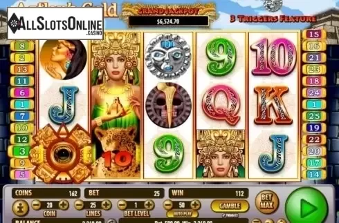 Win Screen . Aztlan's Gold from Habanero
