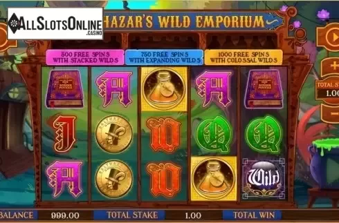 Screen 1. Balthazars Wild Emporium from CORE Gaming