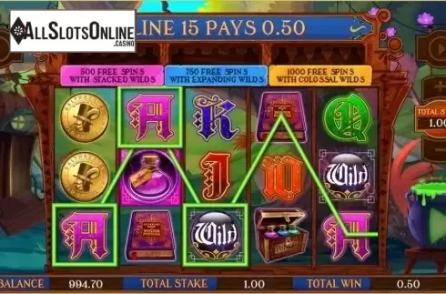 Screen 3. Balthazars Wild Emporium from CORE Gaming