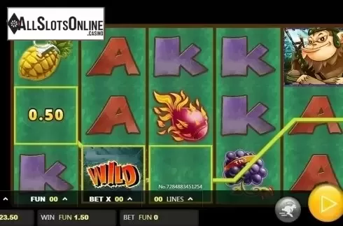 Wild Win screen. Banana Saga from JDB168