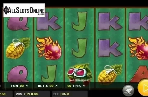 Reel screen. Banana Saga from JDB168