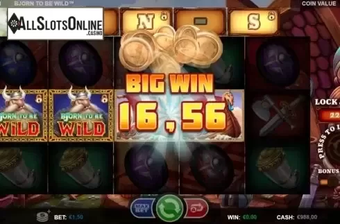 Big Win. Bjorn to be Wild from Games Inc