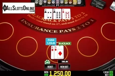 Win screen 3. BlackJack Privee (World Match) from World Match