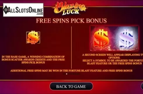 FS bonus screen