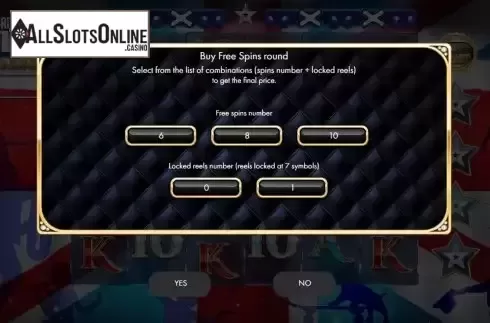 Buy Feature Screen