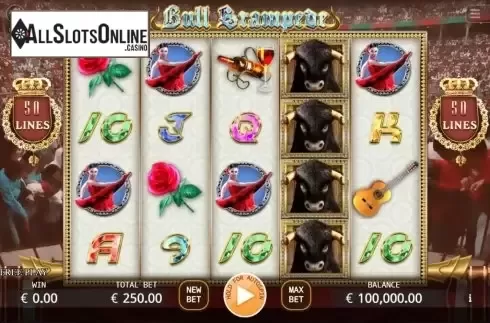 Reel Screen. Bull Stampede from KA Gaming